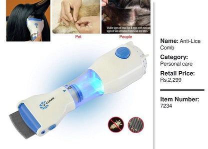 Licetec V-Comb Anti Lice And Nits Device