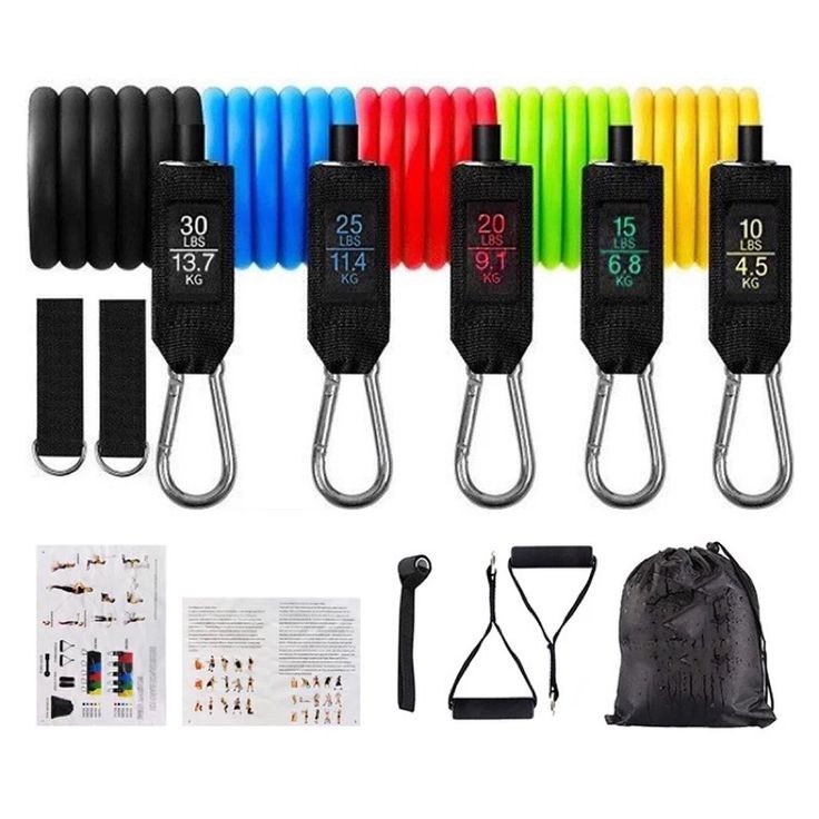 Exercise Band Set of 11 Pcs