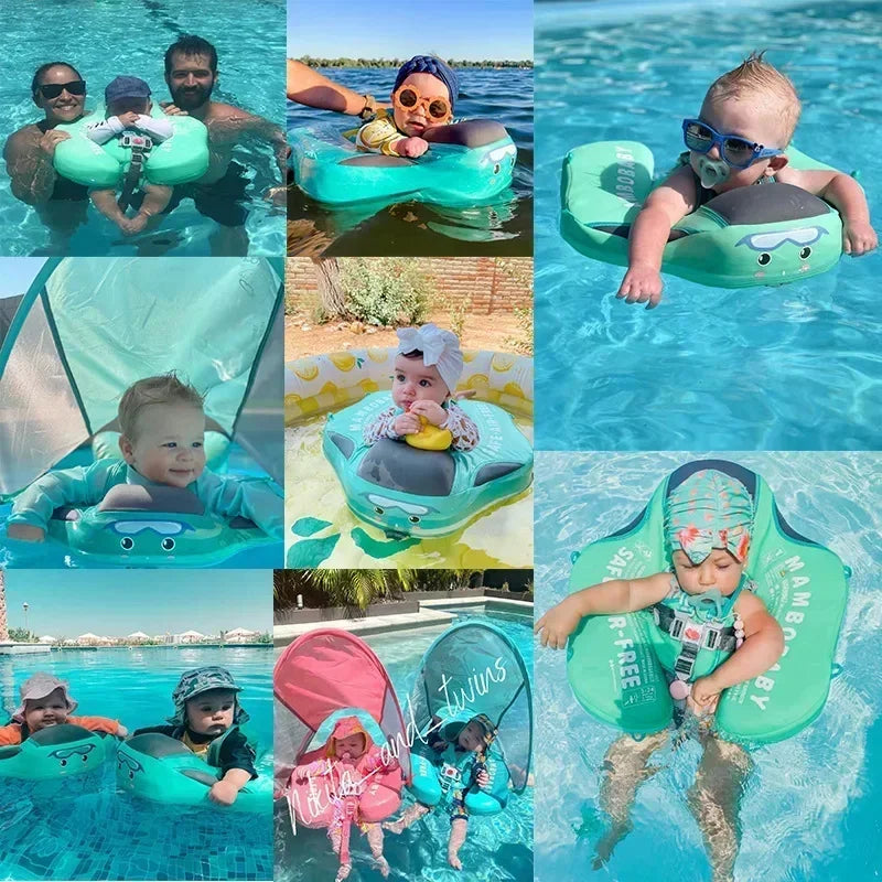 Baby Waist Floating Lying Swimming Ring Pool
