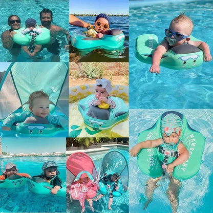 Baby Waist Floating Lying Swimming Ring Pool